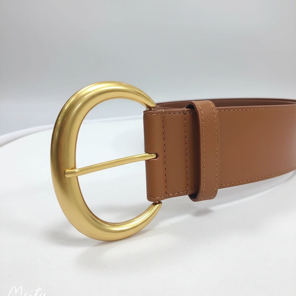 Wide Statement Buckle Belt