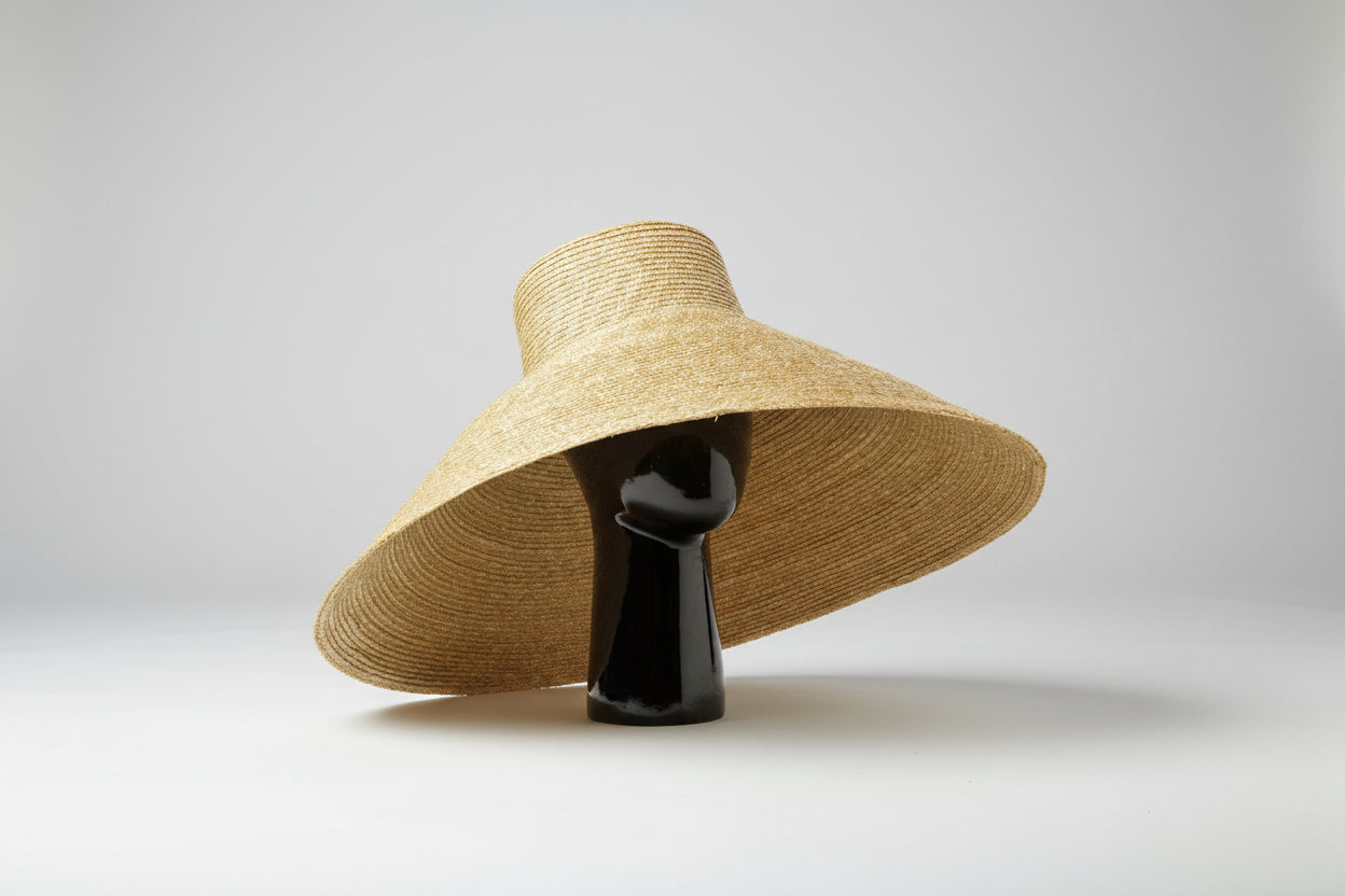 Oversized Brim Straw Hat