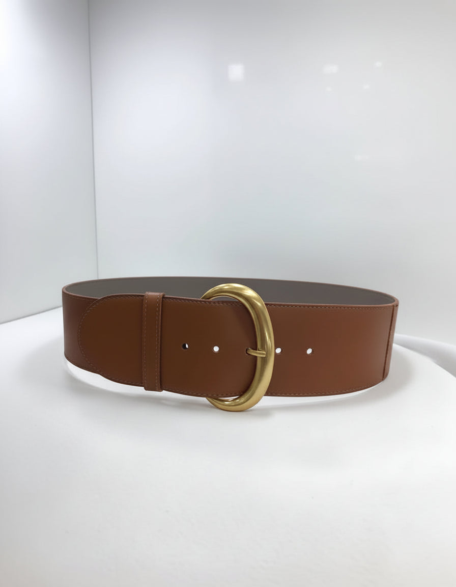 Wide Statement Buckle Belt
