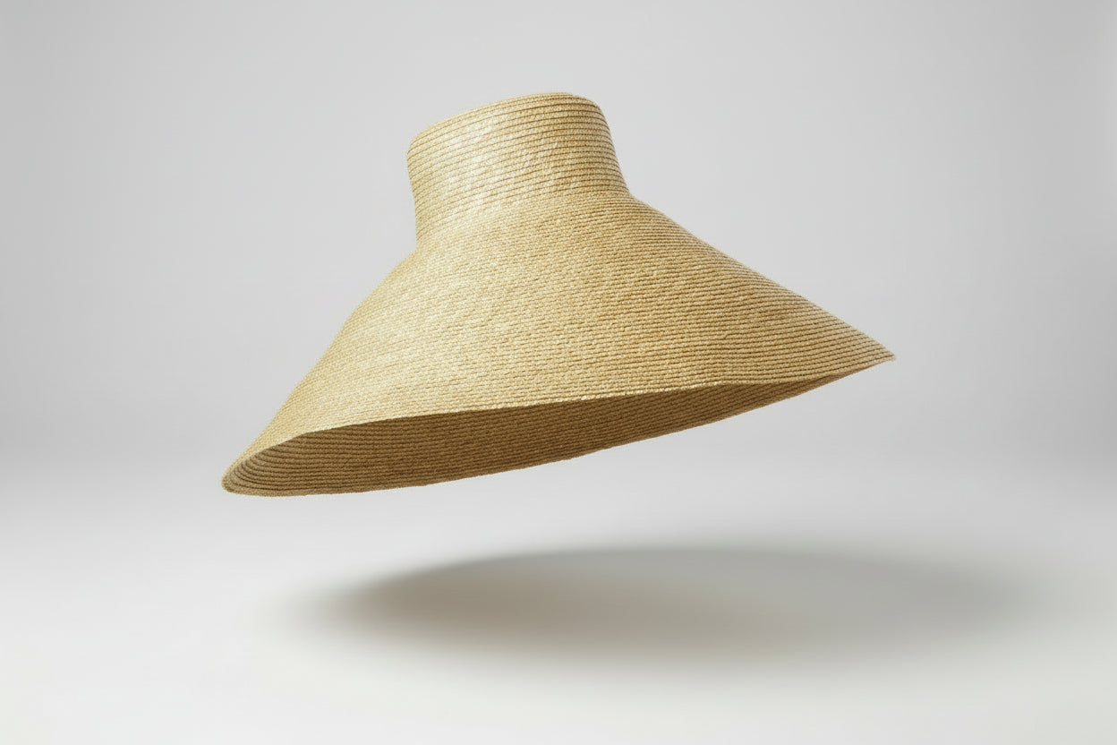 Oversized Brim Straw Hat