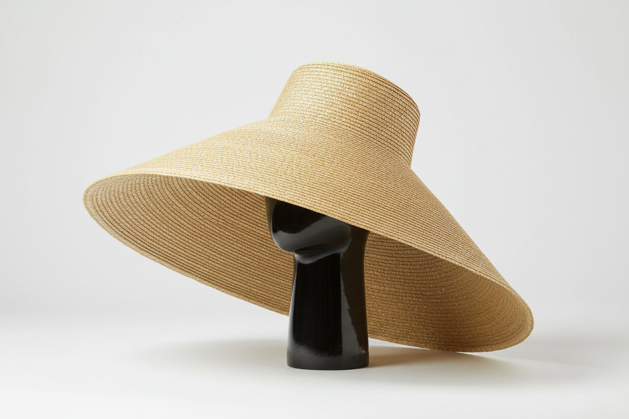 Oversized Brim Straw Hat