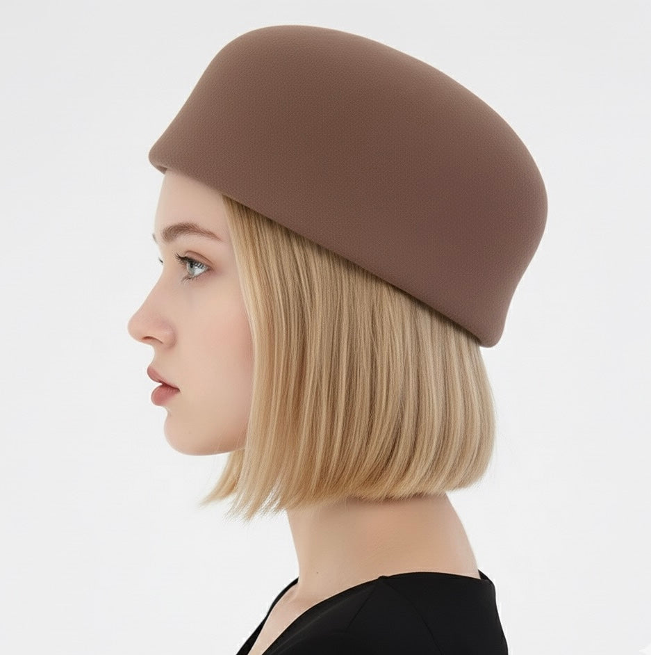 Round Top Pillbox Hat