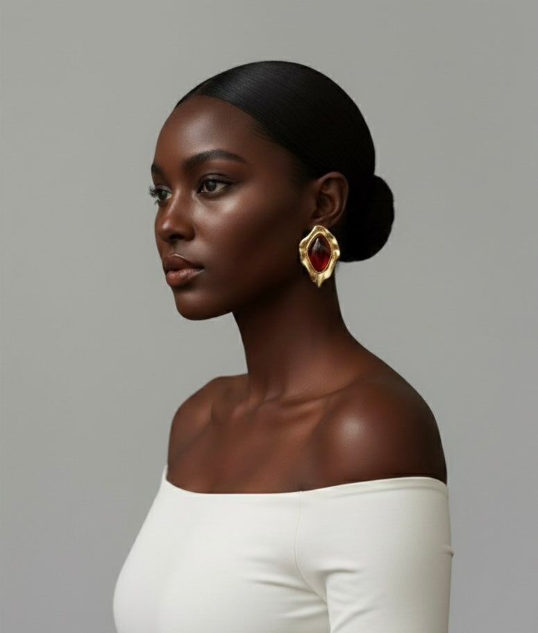 Baroque Geometric Earrings