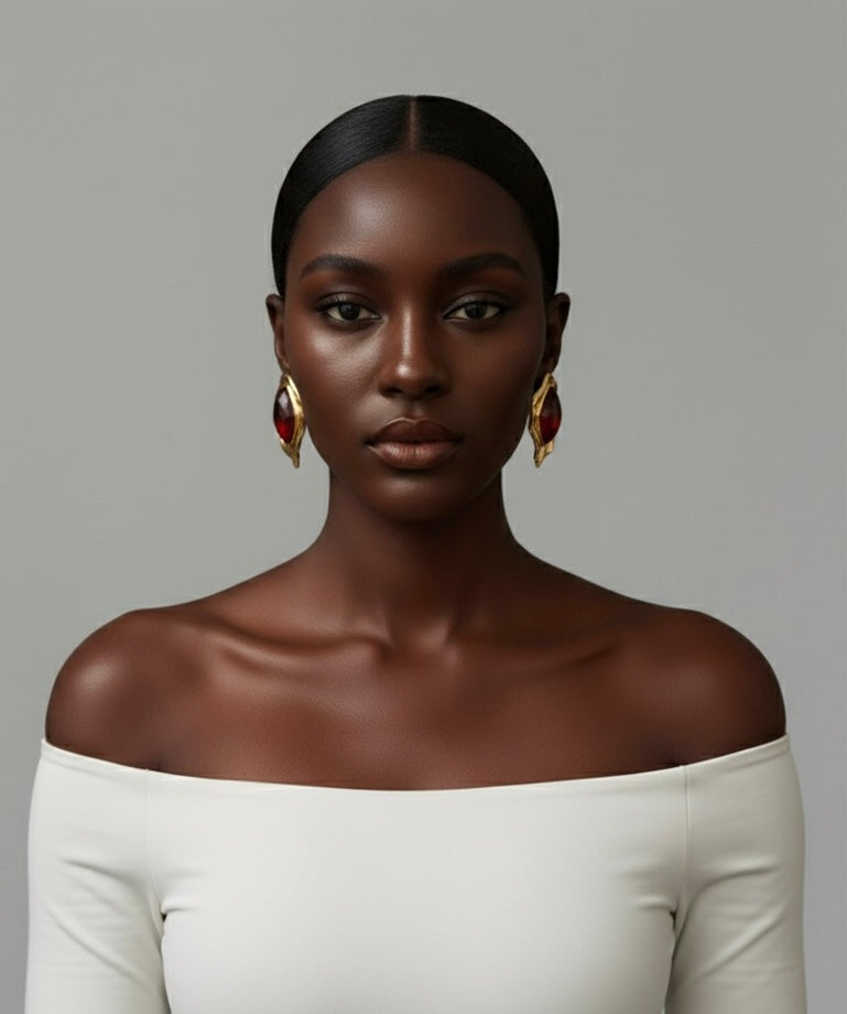 Baroque Geometric Earrings