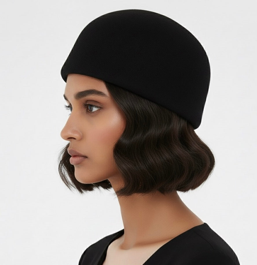 Round Top Pillbox Hat