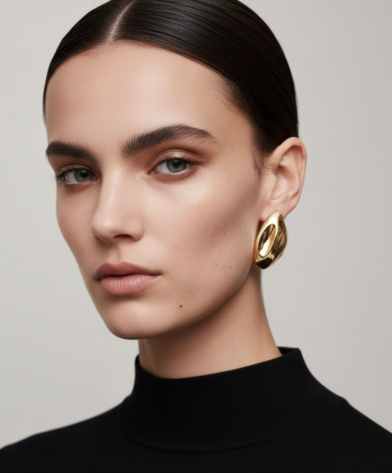 Organic Shape Earrings