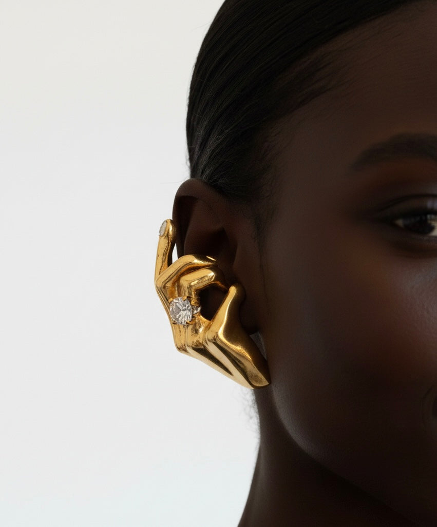 Hand Earcuff Earrings