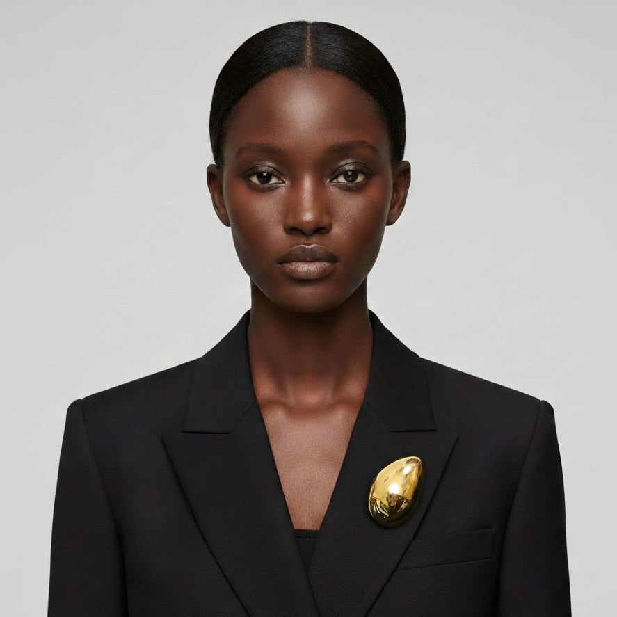 Oval Brooch