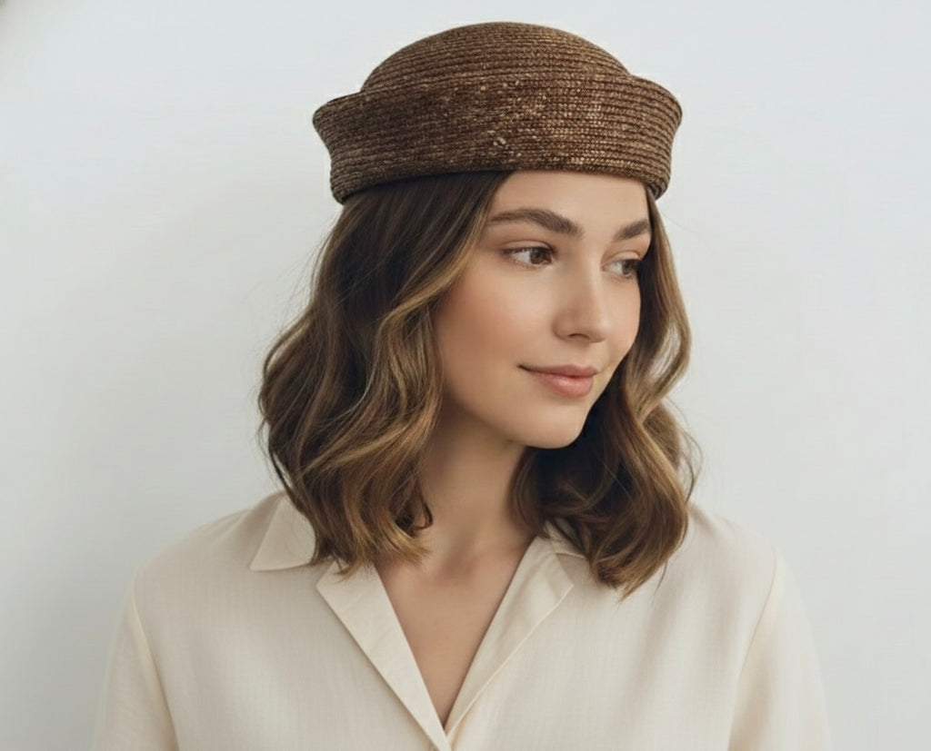 Round Top Straw Hat