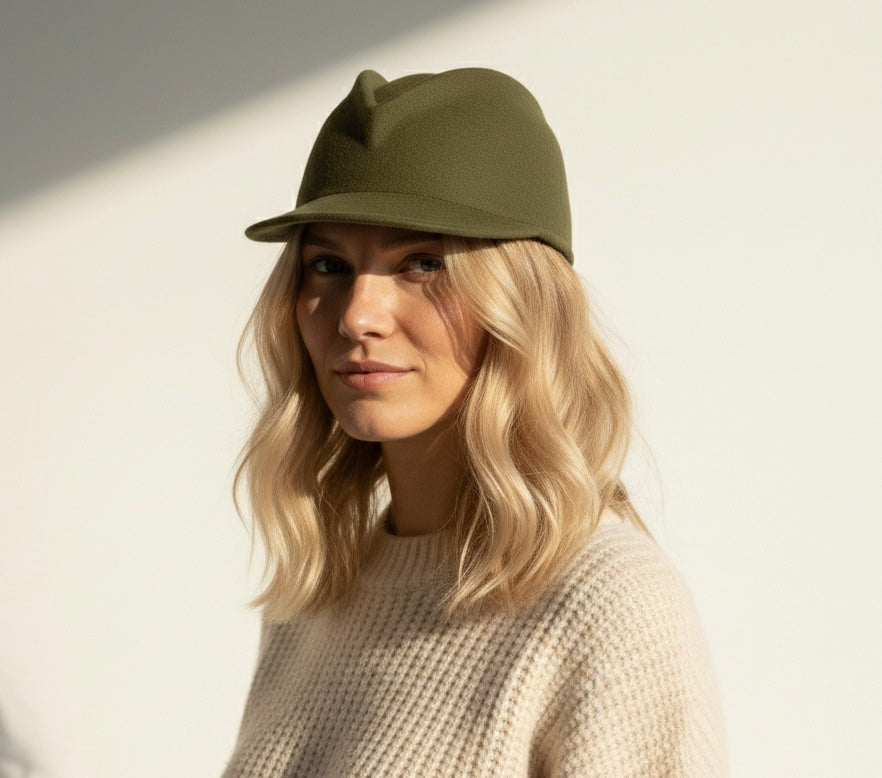 Equestrian Wool V Hat