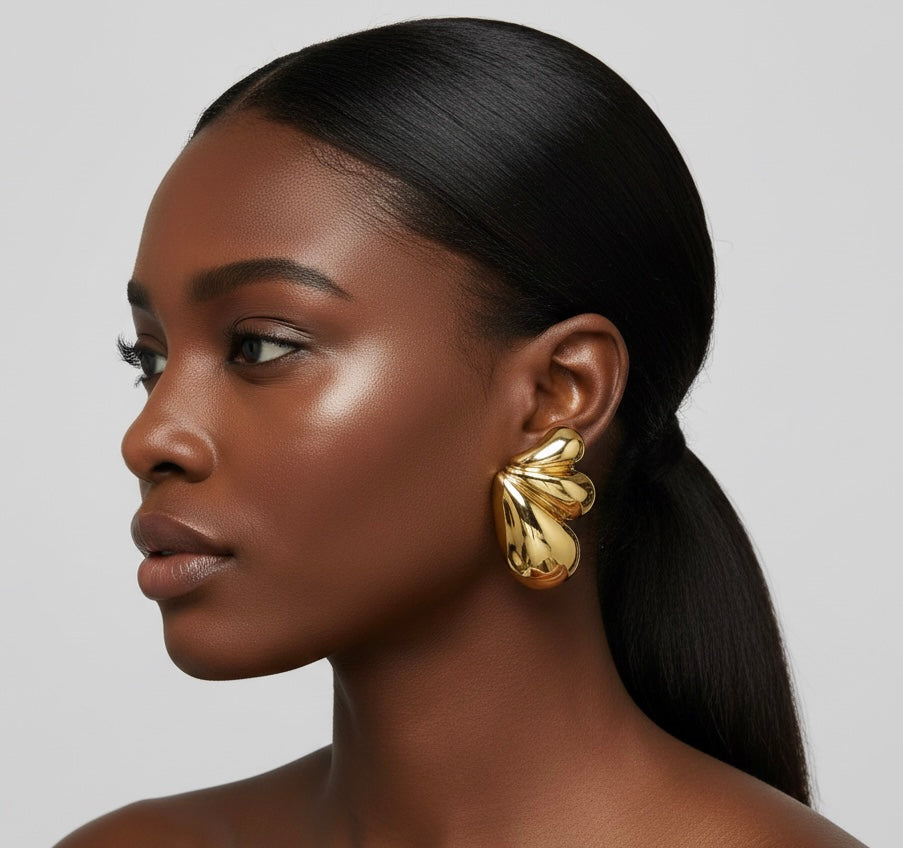 Chunky Petals Earrings