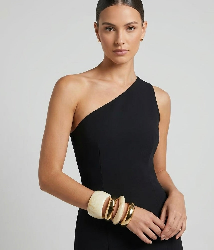 Chunky Wide Resin Bracelets