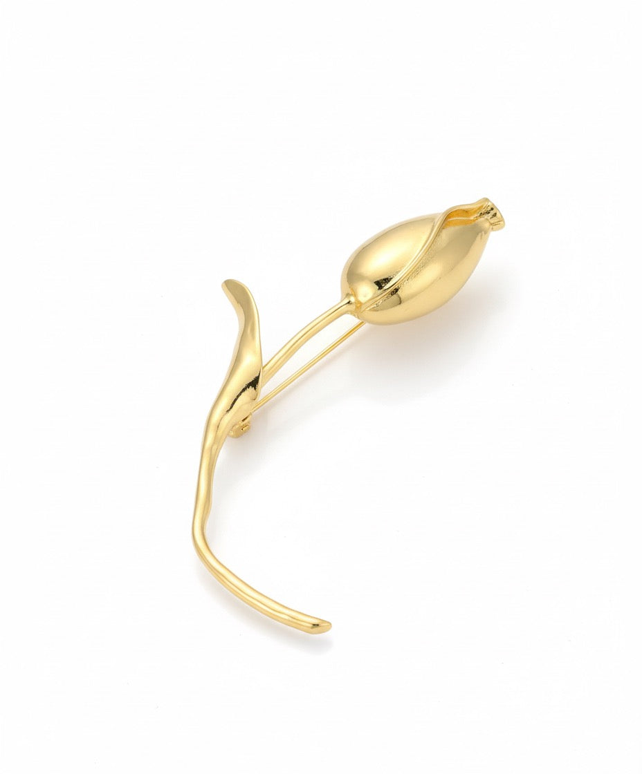 Tulip Flower Brooch