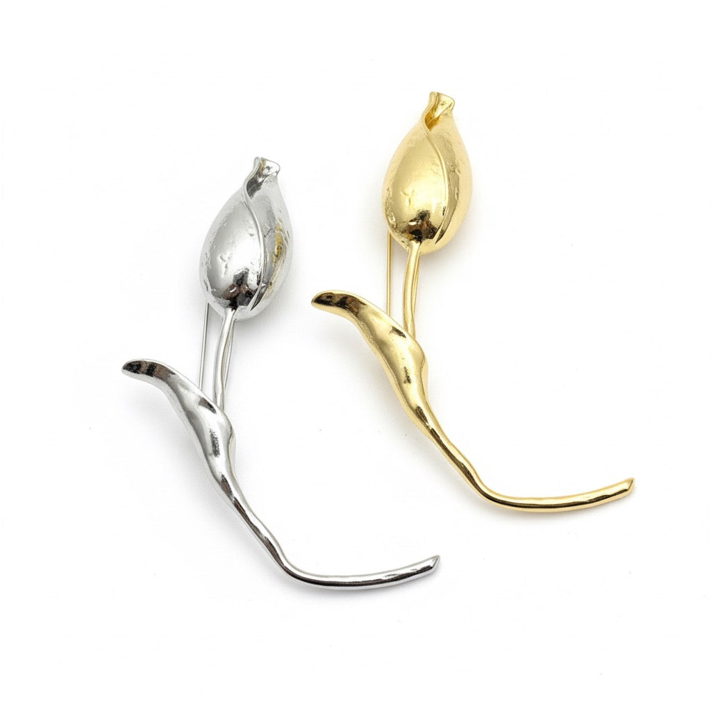 Tulip Flower Brooch