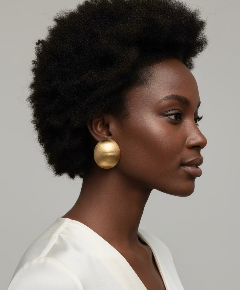 Round Ball Earrings