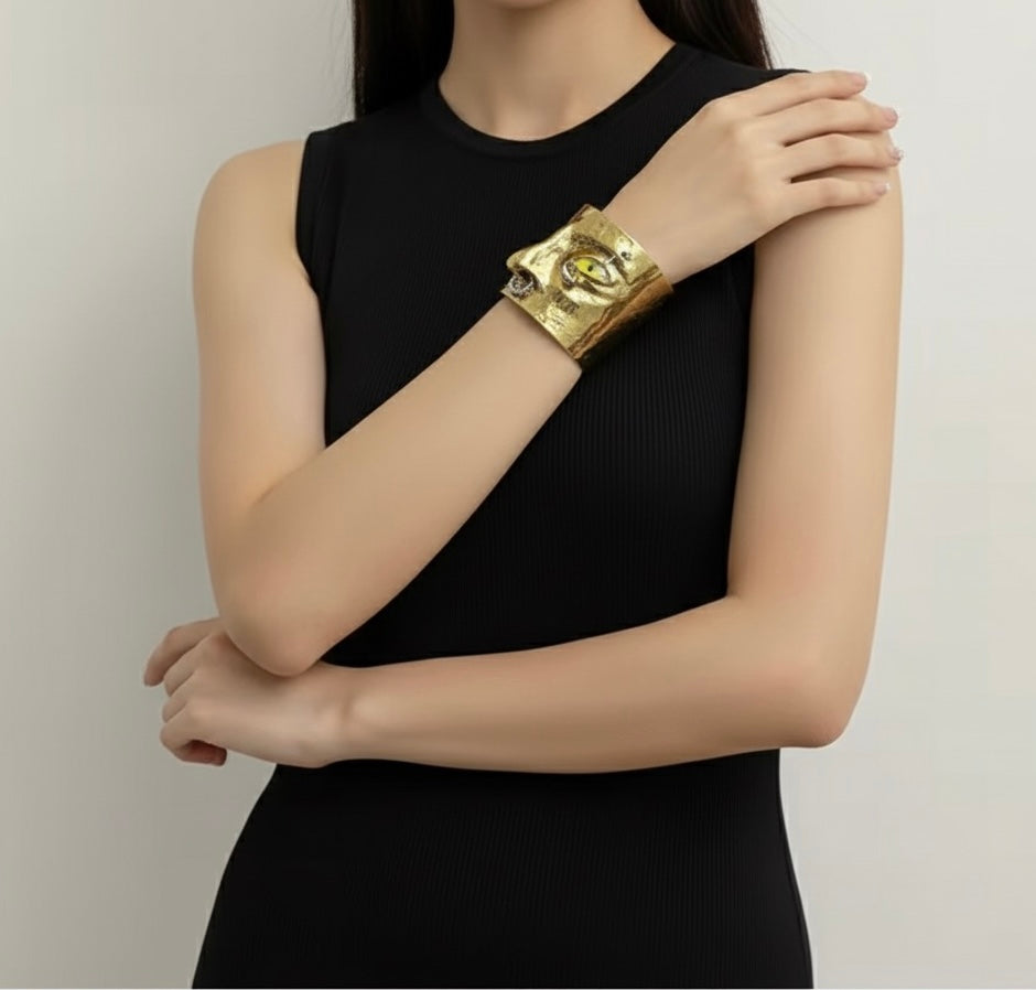 Surrealist Face Bracelet