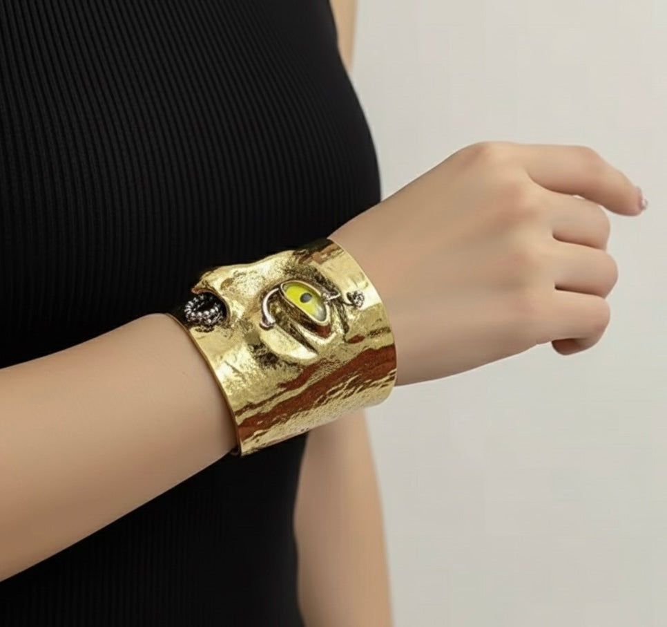 Surrealist Face Bracelet
