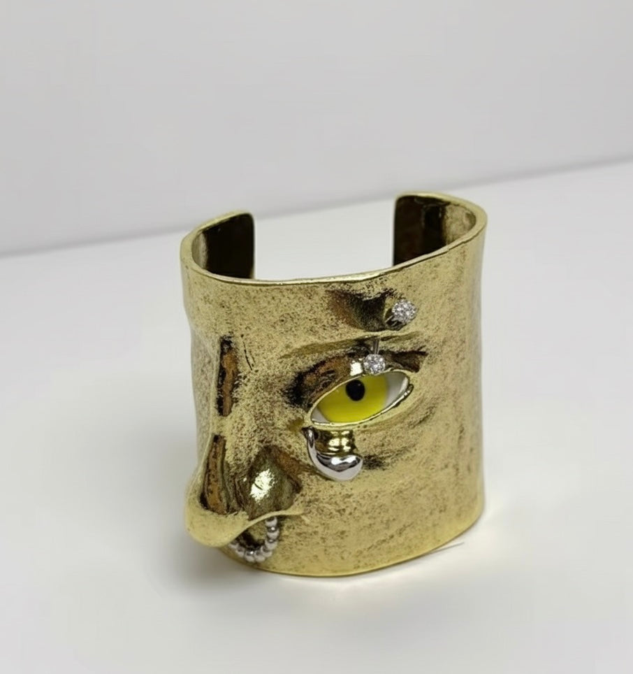 Surrealist Face Bracelet