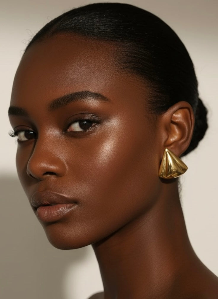 Triangle Geometric Bold Earrings