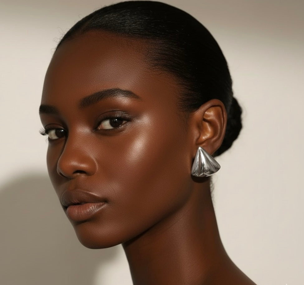 Triangle Geometric Bold Earrings