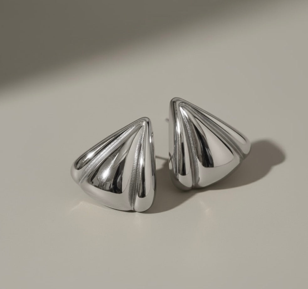 Triangle Geometric Bold Earrings