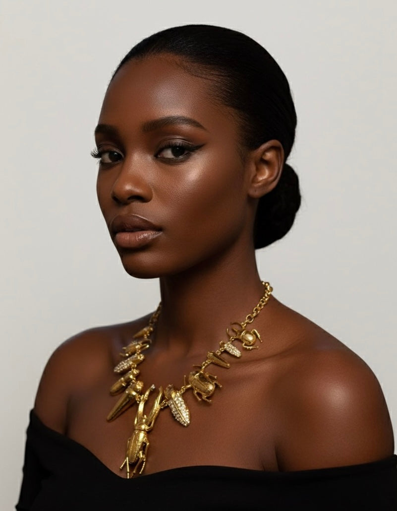 Bug Insect Charm Necklace