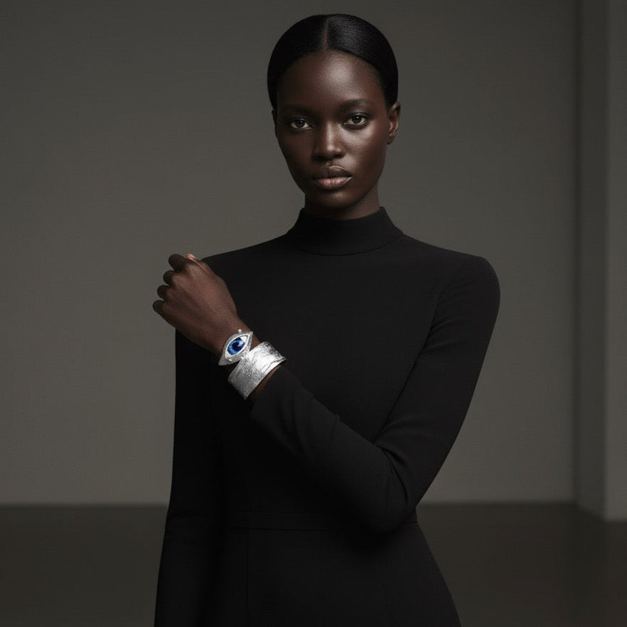 Surrealist Baroque Evil Eye Bracelets