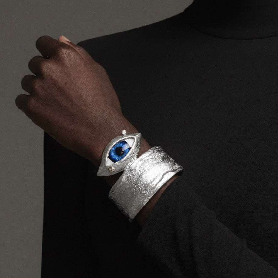 Surrealist Baroque Evil Eye Bracelets