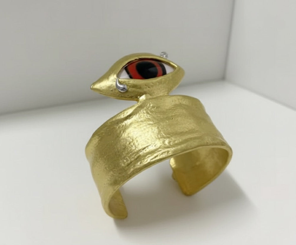 Surrealist Baroque Evil Eye Bracelets