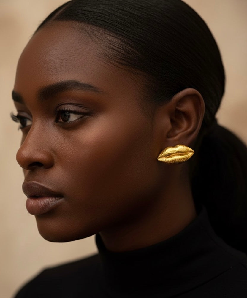 Lips Shaped Earrings