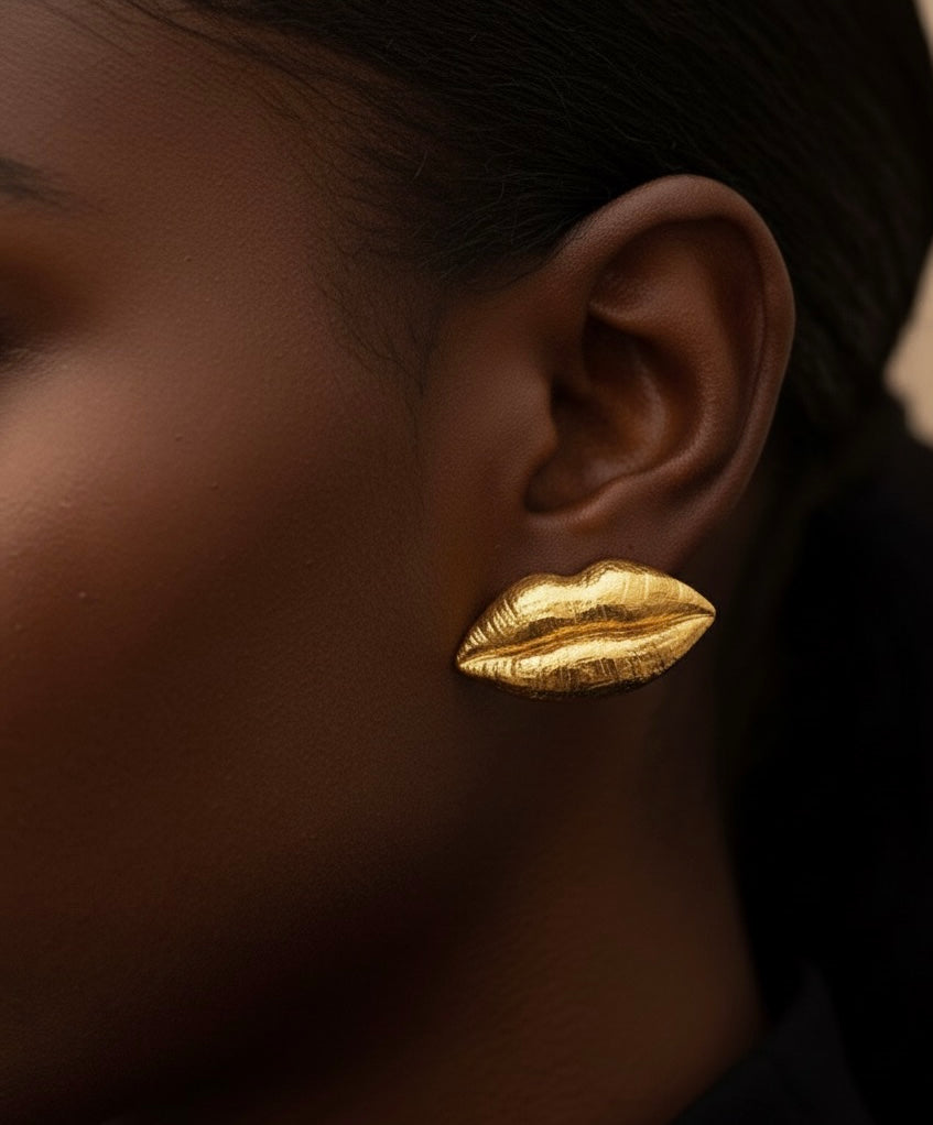 Lips Shaped Earrings