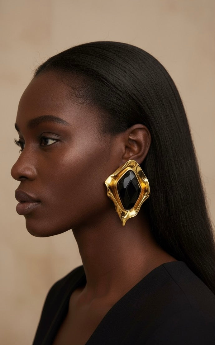 Baroque Geometric Earrings