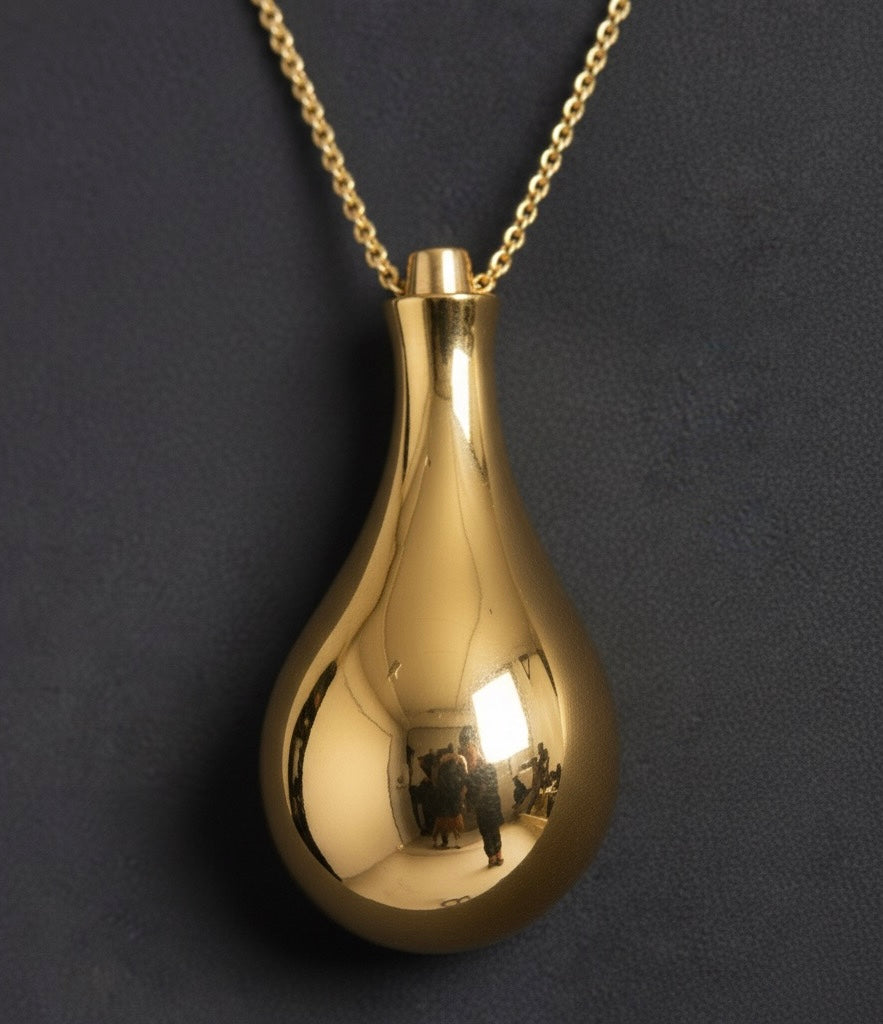 Bottle Long Pendant Necklace