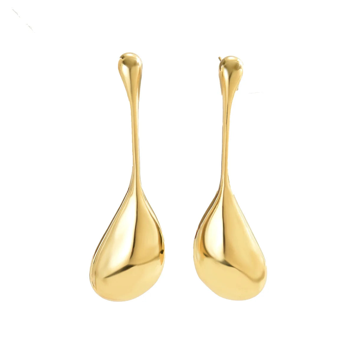 Long Water Drop Earrings
