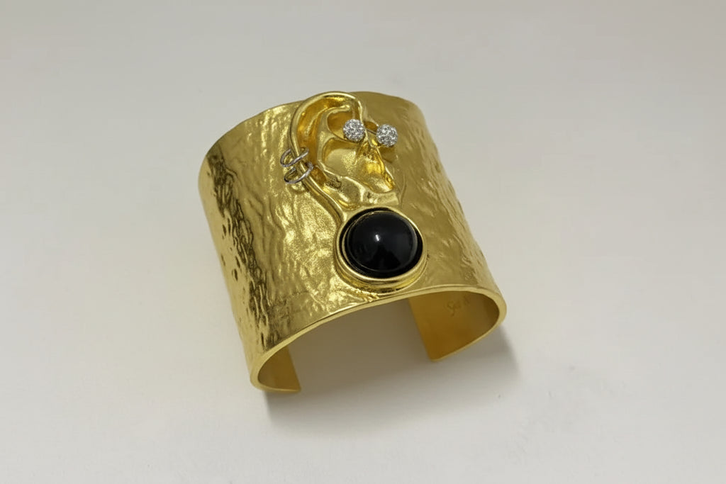 Baroque Pierced  Ear Bracelet