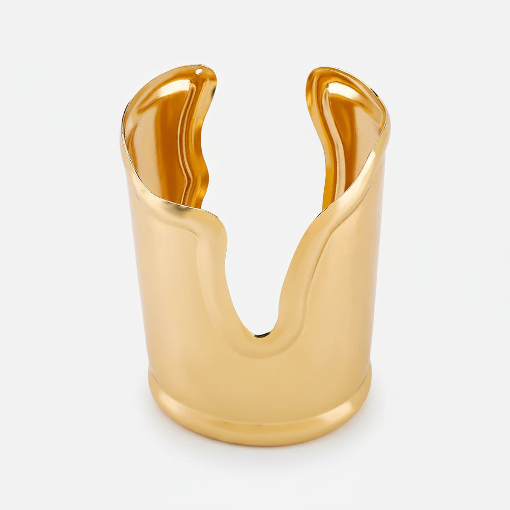 Long bone cuff bracelet