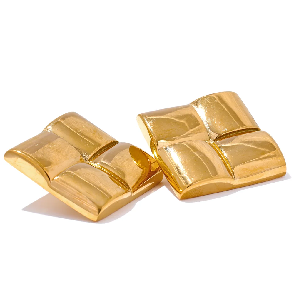 Square Statement Earrings