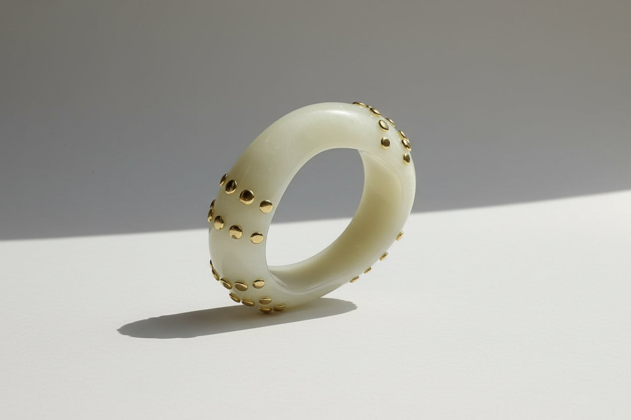 Acrylic Studded Bracelets