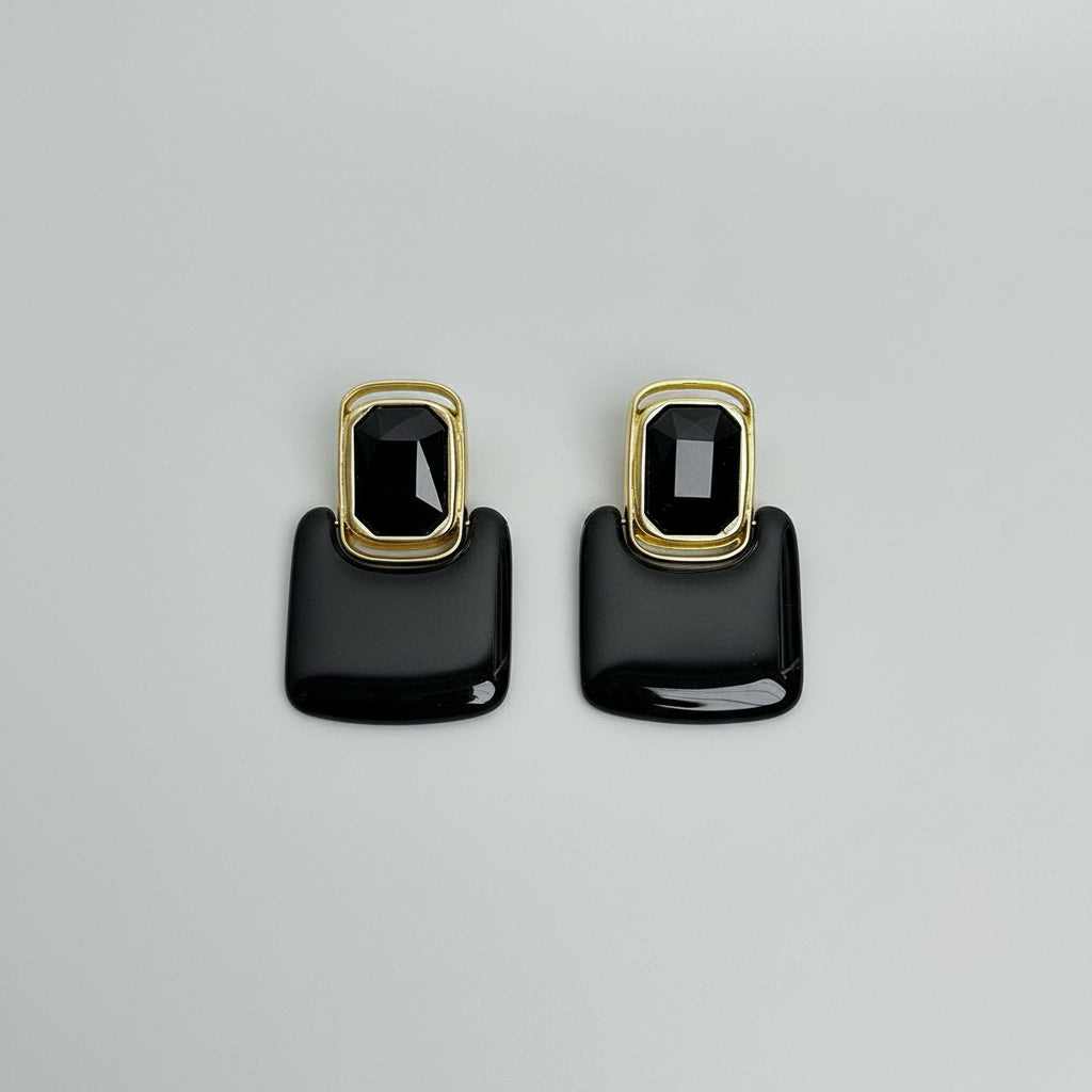 Art Deco Geometric Earrings