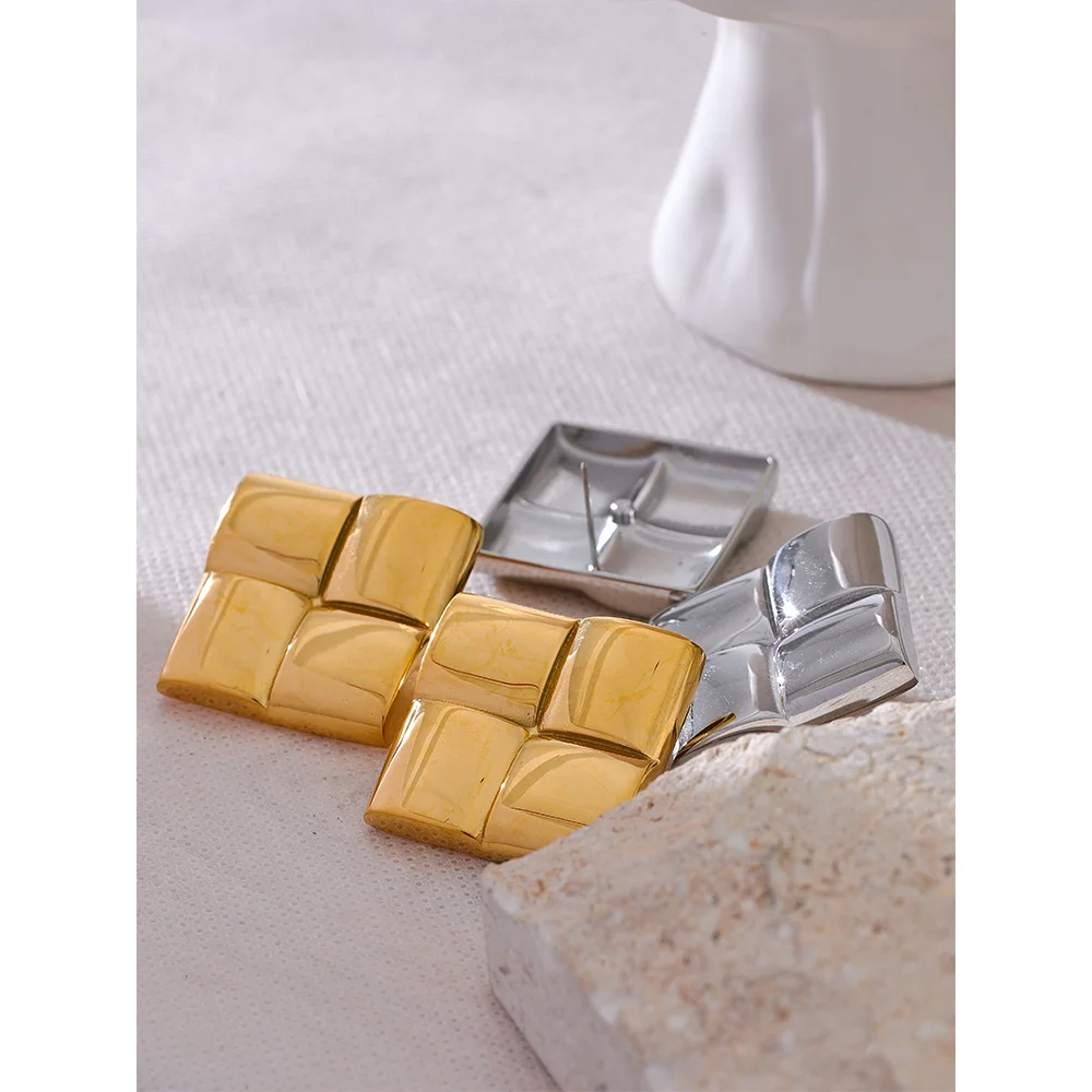 Square Statement Earrings