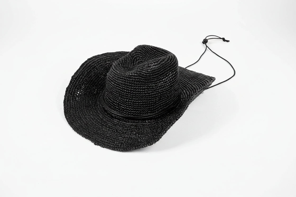 Raffia Cowboy Hat