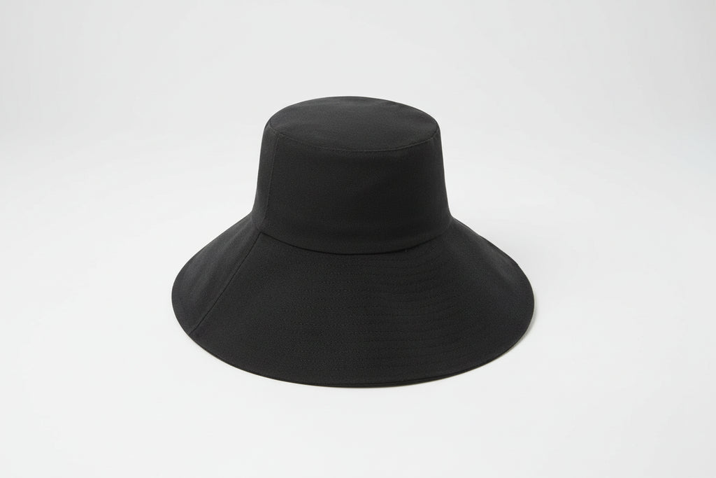 Wide Brim Bucket Hat