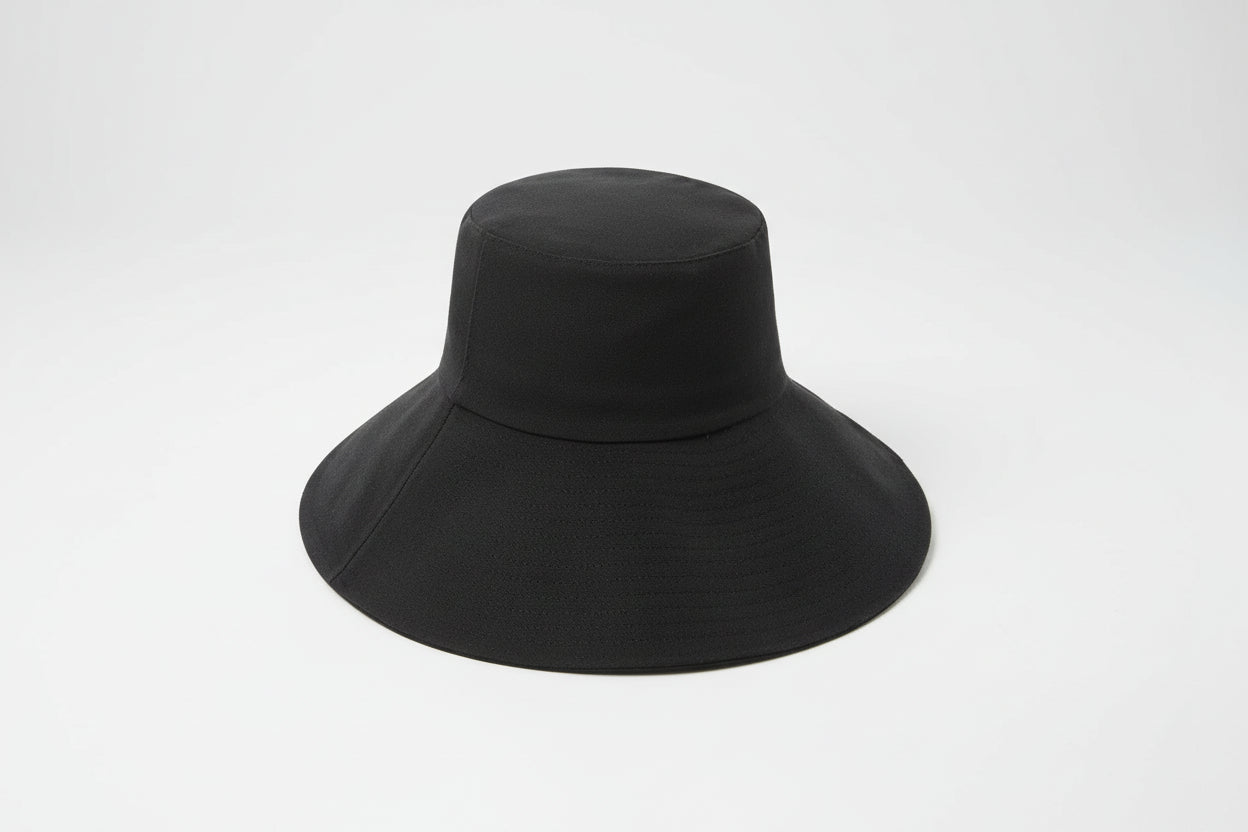 Wide Brim Bucket Hat
