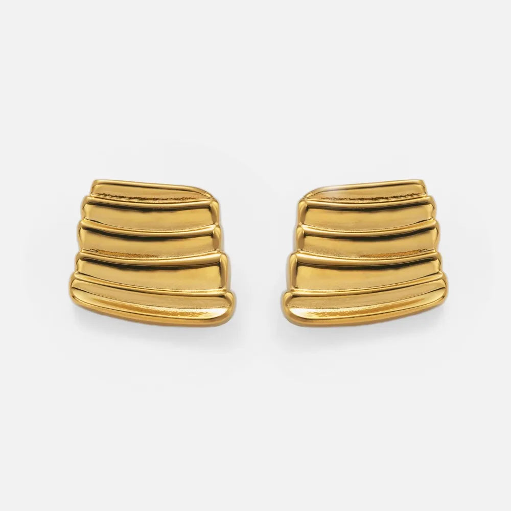 Irregular Striped Earrings