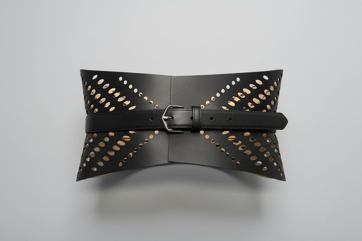 Cut Out Corset Belt