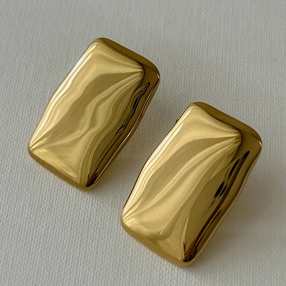 Geometric Rectangular Earrings