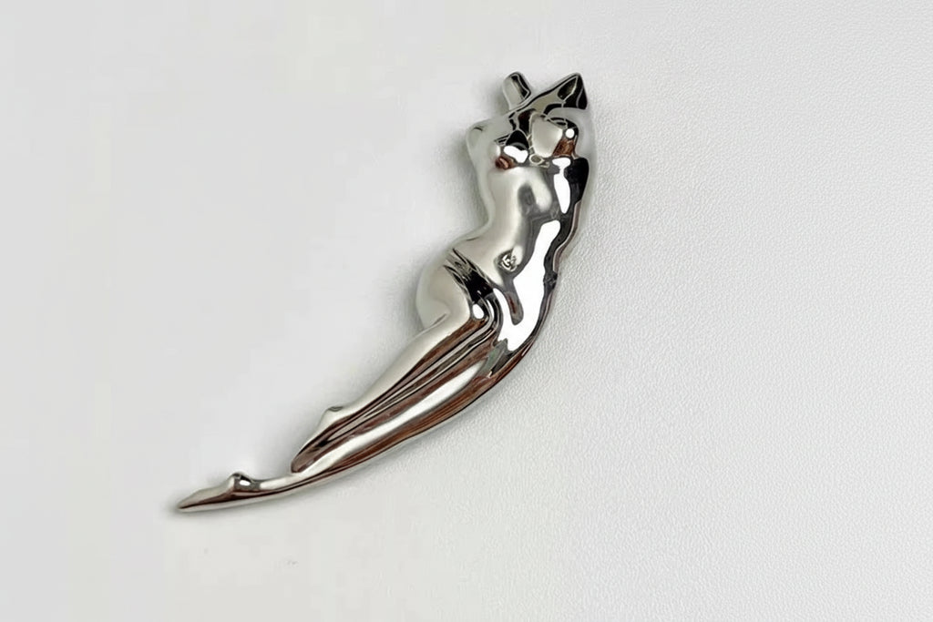 Body Sculpture Pin Brooch