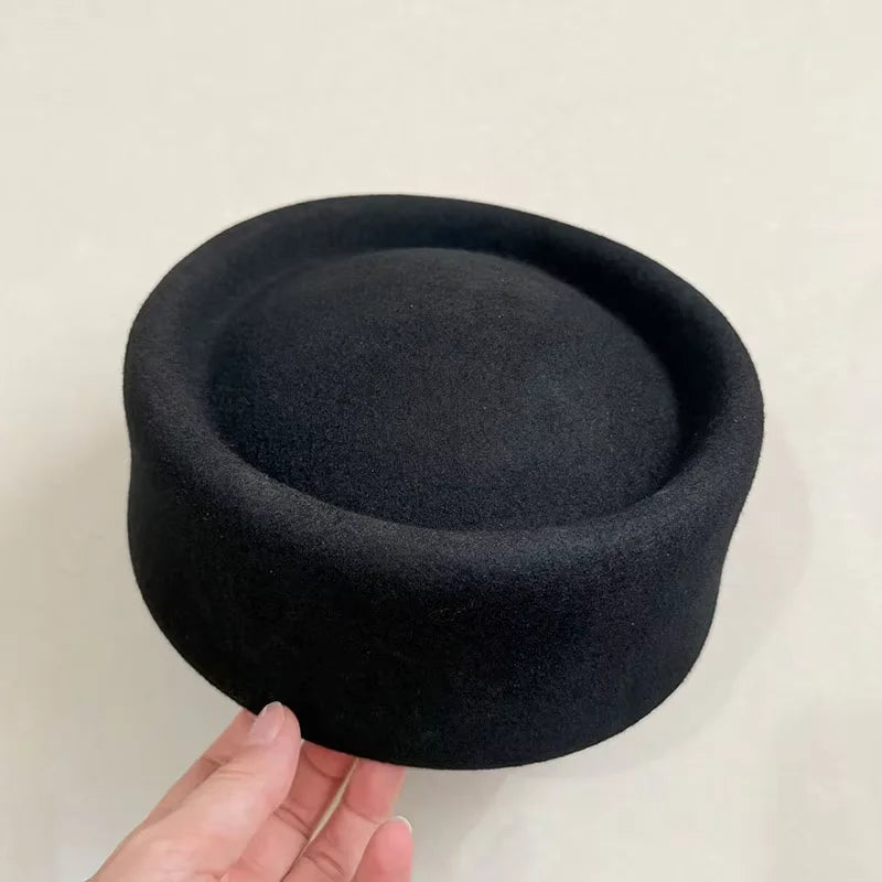 Pillbox Beret Hat