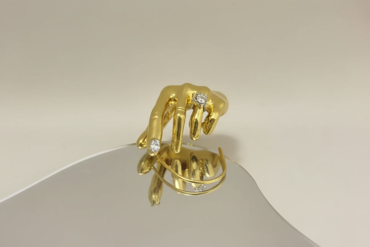 Hand Earcuff Earrings