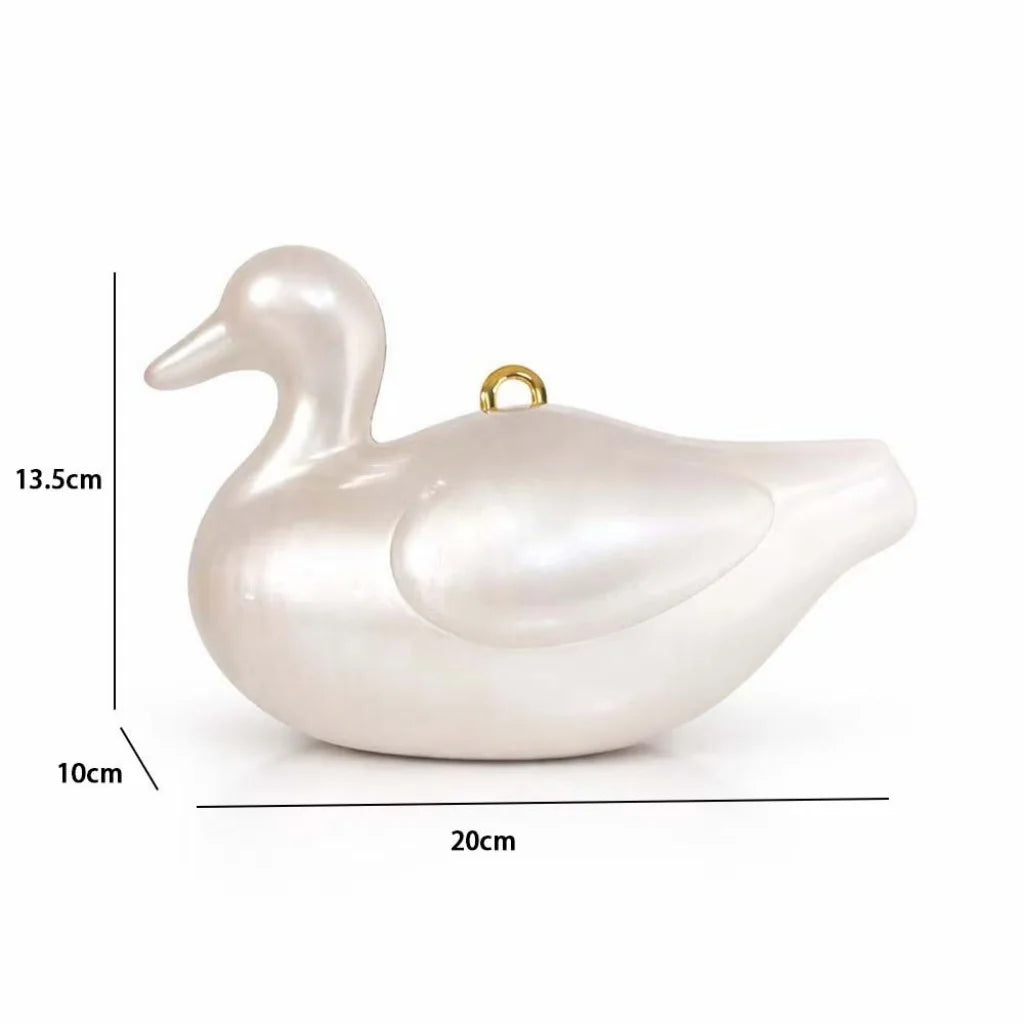 Swan shaped Clutch Bag